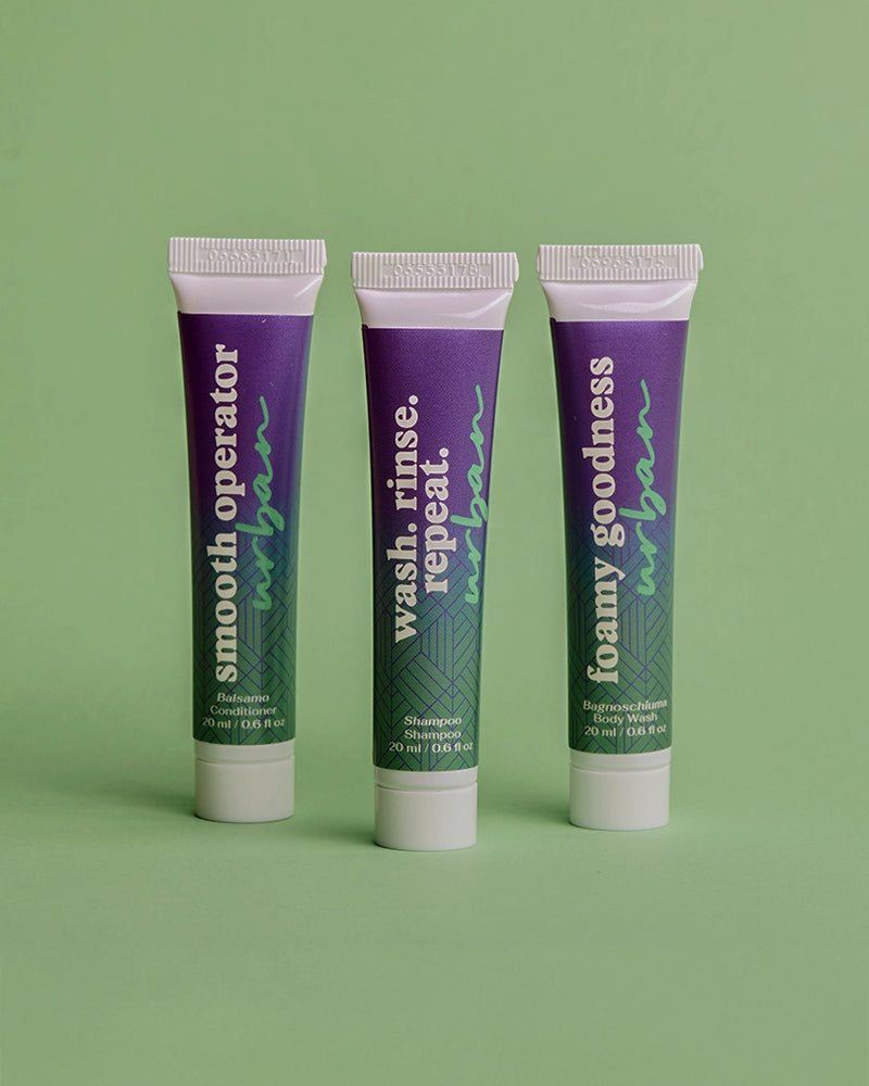 Essenziali refill doccia: shampoo, balsamo e bagnoschiuma