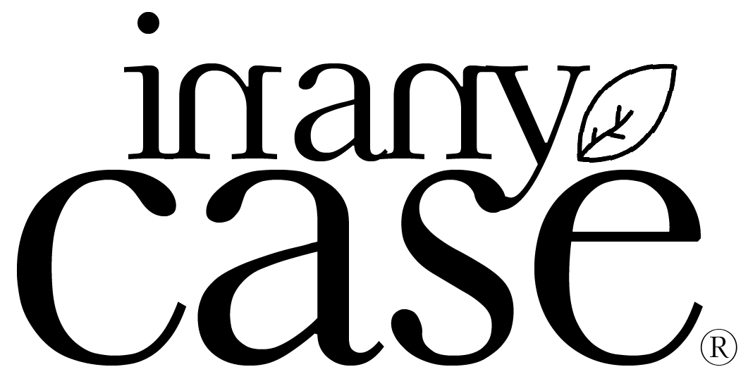In Any Case black logo with trasparent background